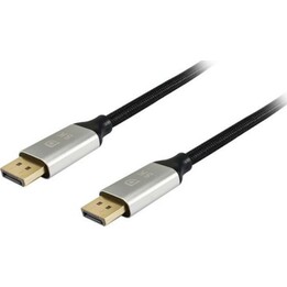EQUIP avec DisplayPort 1.4 St/St 2.00m 8K/60Hz komp.HDCP Prem. sw