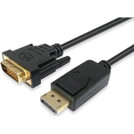 Cabo DisplayPort--DVI(24+1) EQUIP Macho/Macho 2.0 m 1920x1200/60Hz preto polybag