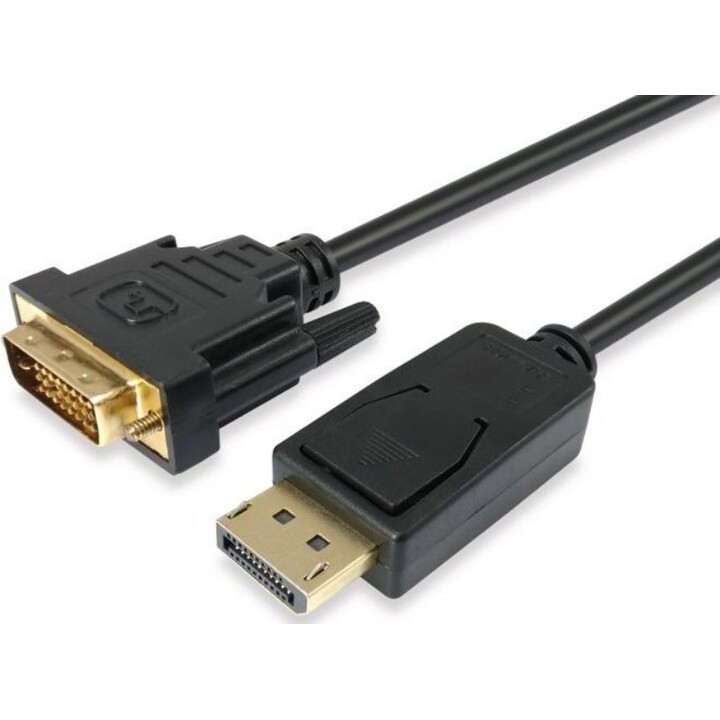 Cabo DisplayPort--DVI(24+1) EQUIP Macho/Macho 2.0 m 1920x1200/60Hz preto polybag