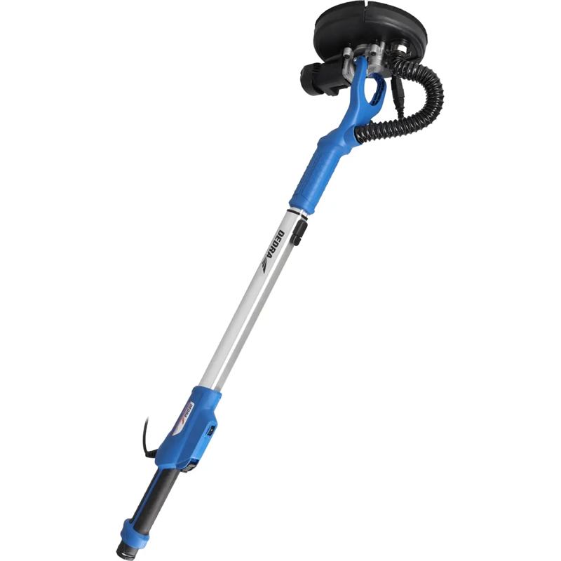 Amoladora giratoria DEDRA DED7743 de 710 W con caja de cambios y disco de 225 mm.