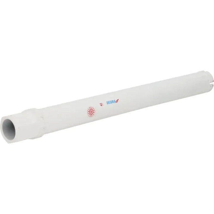 Dedra HW4042 trépan diamanté 42x400 mm pour les travaux professionnels sur les matériaux durs, Argent