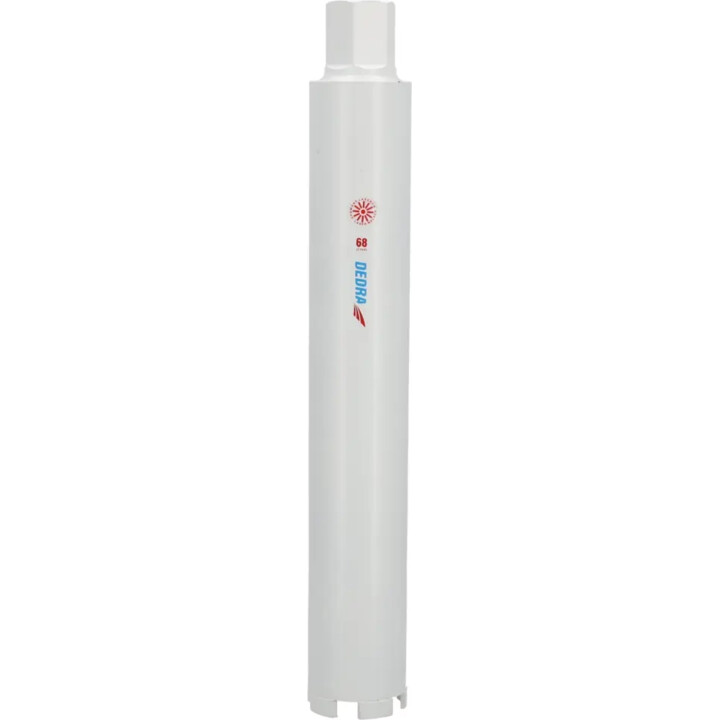Dedra HW4068 carotteuse diamantée 68x400 mm pour les travaux d'installation professionnels, Argent