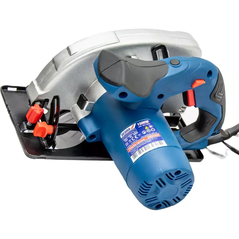 Serra circular manual 1500W DED7925 1500W, 185mm