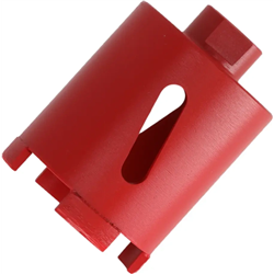 Broca de diamante de 52 mm/75 mm de diámetro para hormigón, gres y piedra