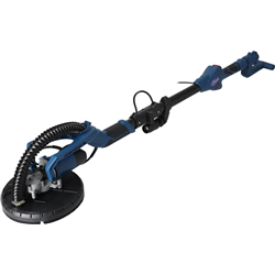 750W geared gyro boom grinder, 225mm, LED flashlight illumination, for drywall, carrying case