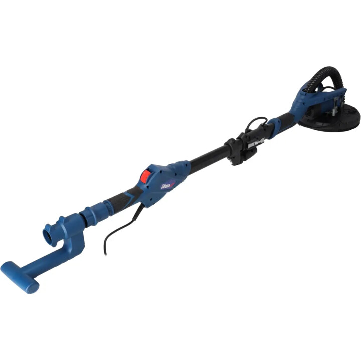 750W geared gyro boom grinder, 225mm, LED flashlight illumination, for drywall, carrying case
