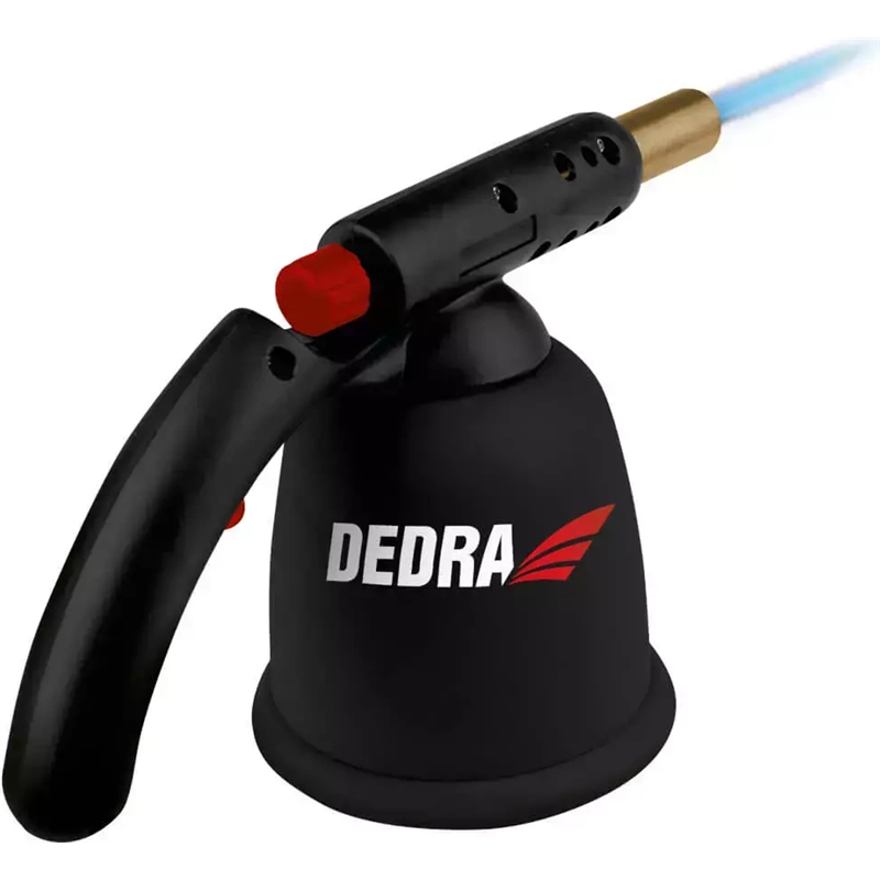 Liquid gas blow-lamp with PIEZO, plastic,2,7kW,208 g/h