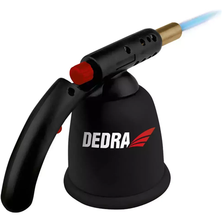 Liquid gas blow-lamp with PIEZO, plastic,2,7kW,208 g/h