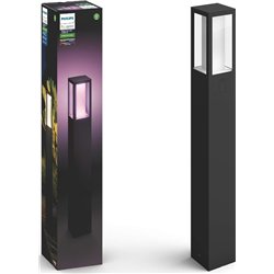 Philips Hue White & Color Ambient Impress Pedestal Light Small Black