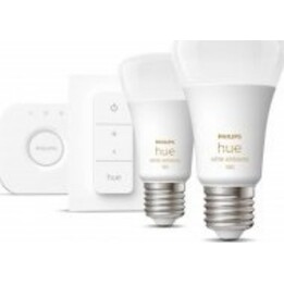 Kit Inicio Hue White Ambience 2700-6500ºK 2 Bombillas+Puente+Mando