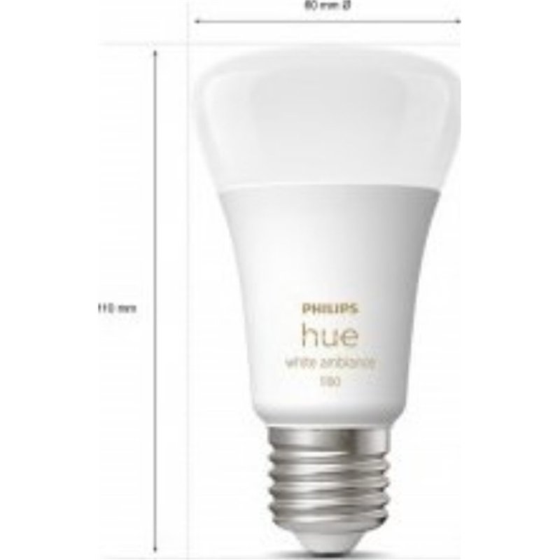 Kit Inicio Hue White Ambience 2700-6500ºK 2 Bombillas + Puente + Mando