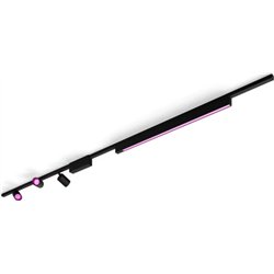 Philips Hue Perifo Basis-Set da soffitto con 3 faretti e interruttore per barra luminosa.