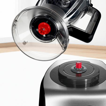 Bosch MC812M844 robot de cocina 1250 W 3,9 L Negro, Acero inoxidable