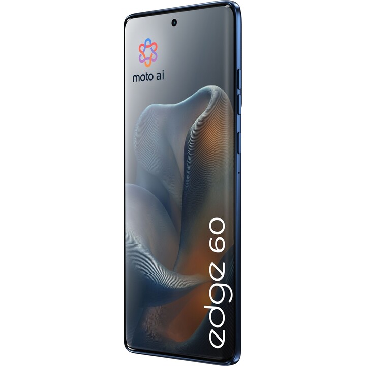 Motorola Edge 60 5G, 12GB 512GB, pantalla de 16,9 cm, Android 15, USB-C, 5200mAh, Mar Gibraltar, azul