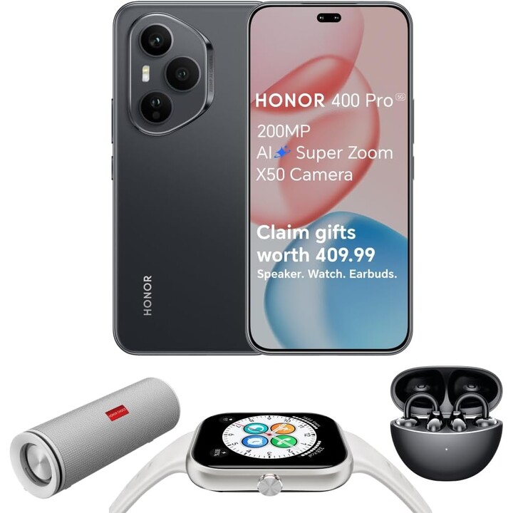Honor 400 Pro 5G Smartphone 12GB/512GB Dual SIM Negro