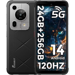 Fossibot F112 Pro 5G, 8GB 256GB, LCD IPS HD+ da 6,88, 7150mAh, Nero