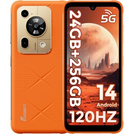 Fossibot F112 Pro 5G, 8GB 256GB, LCD 6,88 IPS HD+, 7150mAh, Arancione
