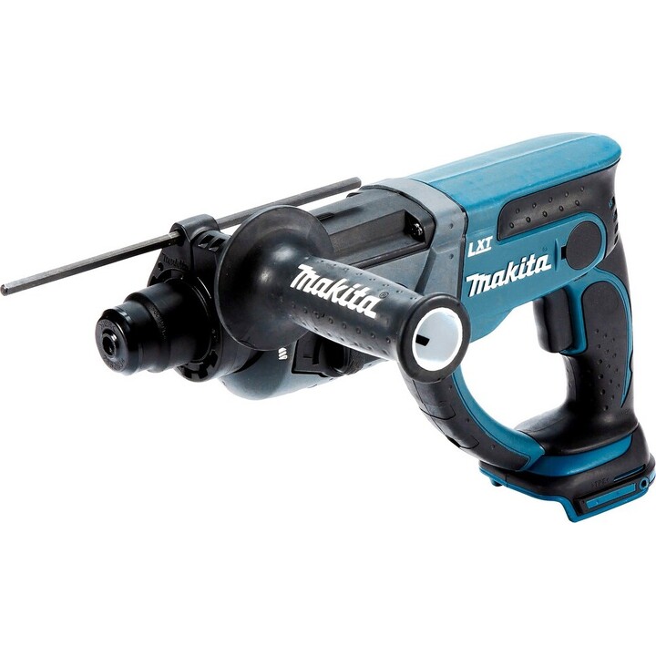 Makita DHR202Z, trapano a percussione rotante SDS+ a batteria da 18 V LXT, funzionamento a tre modalità, verde/nero