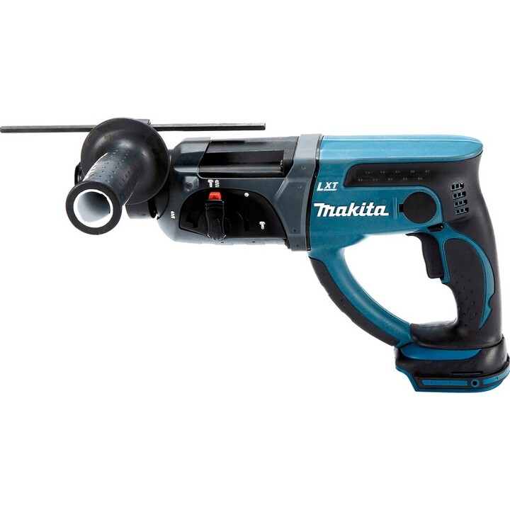 Makita DHR202Z, Taladro percutor SDS+ a batería 18V LXT, funcionamiento en tres modos, verde azulado/negro