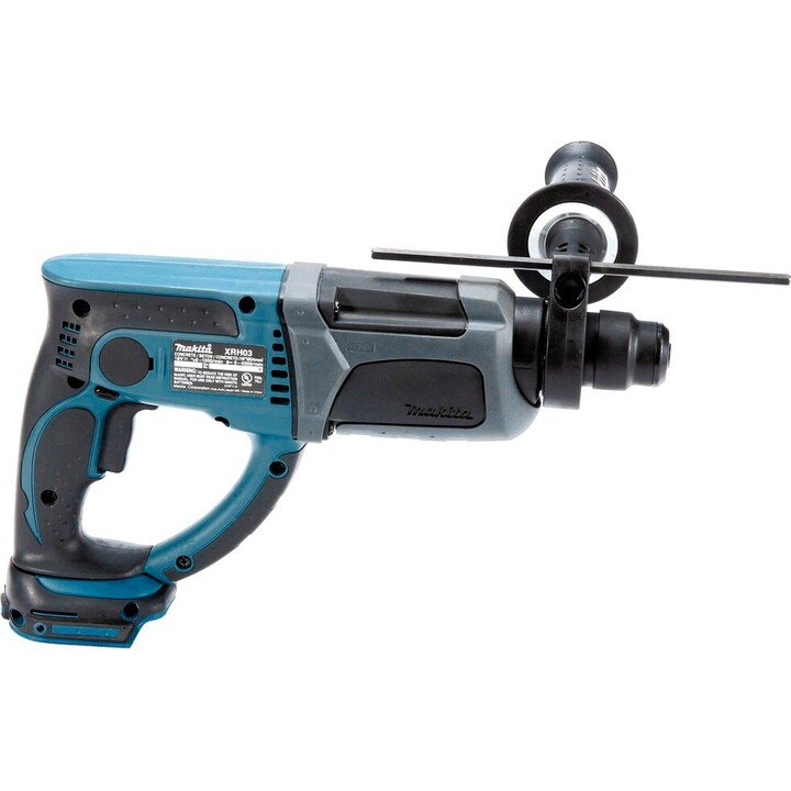 Makita DHR202Z, trapano a percussione rotante SDS+ a batteria da 18 V LXT, funzionamento a tre modalità, verde/nero