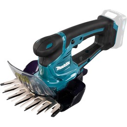 Makita UM600DZX, Cizalla inalámbrica de 12V para césped y arbustos, cuchilla de doble acción, verde azulado