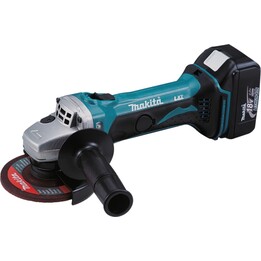Cordless mini angle grinder with 18V voltage