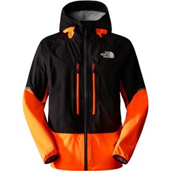 Chaqueta de esquí de travesía The North Face Balmenhorn FUTURELIGHT Shell para mujer, color negro/naranja