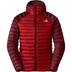 Chaqueta de plumas The North Face Bettaforca Lt Down Hoodie - rojo de alto riesgo/rojo granate