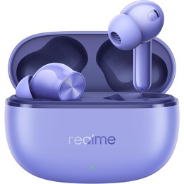 Realme Buds T200 Lite, auricolari Bluetooth, riproduzione di 48 ore, AI ENC, ricarica rapida, IPX4, con microfono, aurora viola