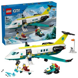 LEGO CITY 60465 Aereo ambulanza di emergenza