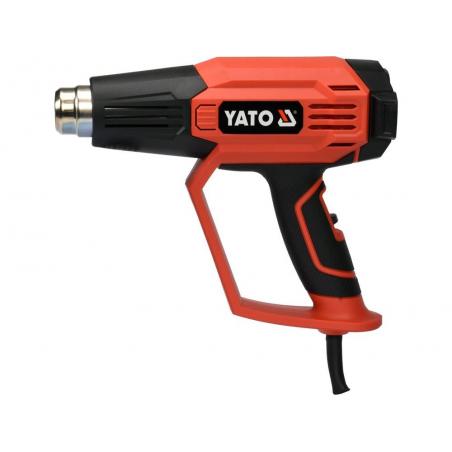 Yato YT-82296 pistola de calor Pistola de aire caliente 500 l/min 650 °C 1600 W Negro, Naranja