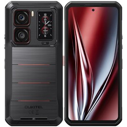 Oukitel WP300 5G, 12GB+512GB, 6.8 Inch Display, 16000mAh Battery, 108MP, Android 15, NFC, Black