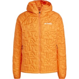 Veste isolante adidas TERREX Xperior PrimaLoft Loose Fill Insulated Hooded Jacket - orange semi-impact