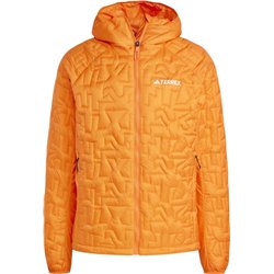 Veste isolante adidas TERREX Xperior PrimaLoft Loose Fill Insulated Hooded Jacket - orange semi-impact