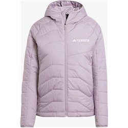 Veste isolante femme adidas TERREX Multi Synthetic Insulated Hooded Jacket - figue pré-aimée