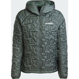 Veste isolante femme adidas TERREX Xperior PrimaLoft Hooded Jacket - strate d'olivier
