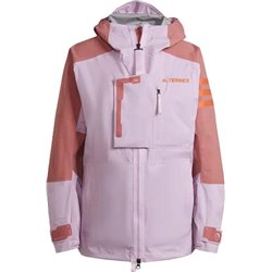 Veste femme adidas TERREX Xploric - lilas/rouge