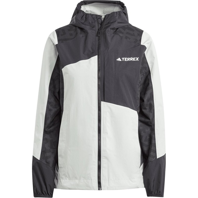 Veste imperméable homme adidas TERREX Xperior Hybrid Primeknit Rain Jkt - wonsil/noir