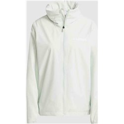 Chaqueta impermeable de mujer adidas TERREX Multi Essentials 2L Rain Jacket - verde lino