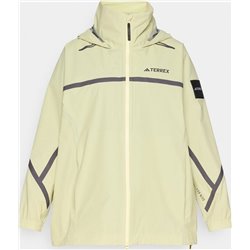 Chaqueta impermeable de mujer adidas TERREX National Geographic RAIN.RDY Jacket - powyel/powyel