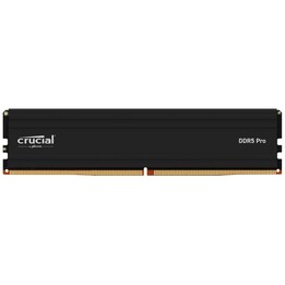Mémoire RAM Crucial Pro 16 Go (1 x 16 Go) DDR5 6 000 MHz UDIMM noire