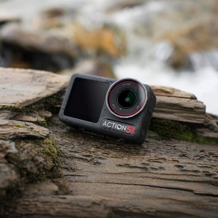 DJI OSMO Ação 5 Combo padrão Pro, câmera à prova d'água com sensor 1/1.3, vídeo 4K/120FPS, rastreamento de sujeitos, estabilizaç