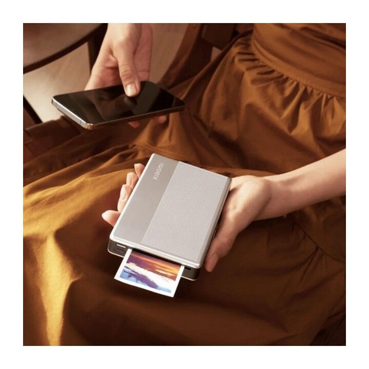 Xiaomi Photo Printer 1S, Bluetooth inalámbrico 5.2, 50 x 76 mm Tamaño de impresión, Gris