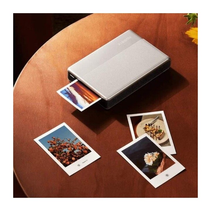 Xiaomi Portable Photo Printer 1S, Wireless Bluetooth 5.2, 50 x 76mm Print Size, Grey