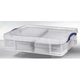 Really Useful Box contenitore 33,0 l - 71,0 x 44,0 x 16,5 cm trasparente
