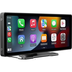 Ecrã tátil universal SWM B5303 9,3 polegadas Carplay e Android Auto sem fios Preto