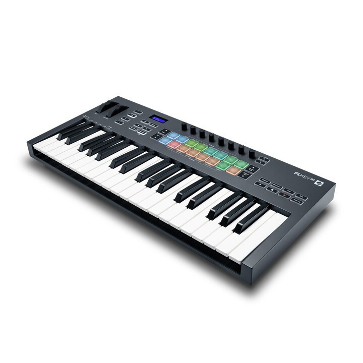 Novation FLKEY 37 - Teclado MIDI dedicado para o software FL Studio, 37 teclas.