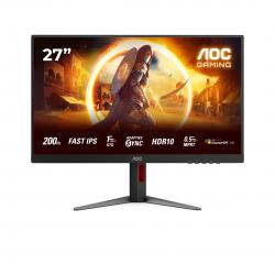 AOC 27G4HA pantalla para PC 68,6 cm (27") 1920 x 1080 Pixeles Full HD LED Negro, Rojo