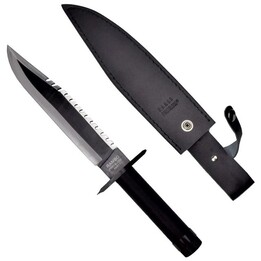 Cinema Classic Rambo I Large Knife with Leather Sheath CC-H1 360 mm Black