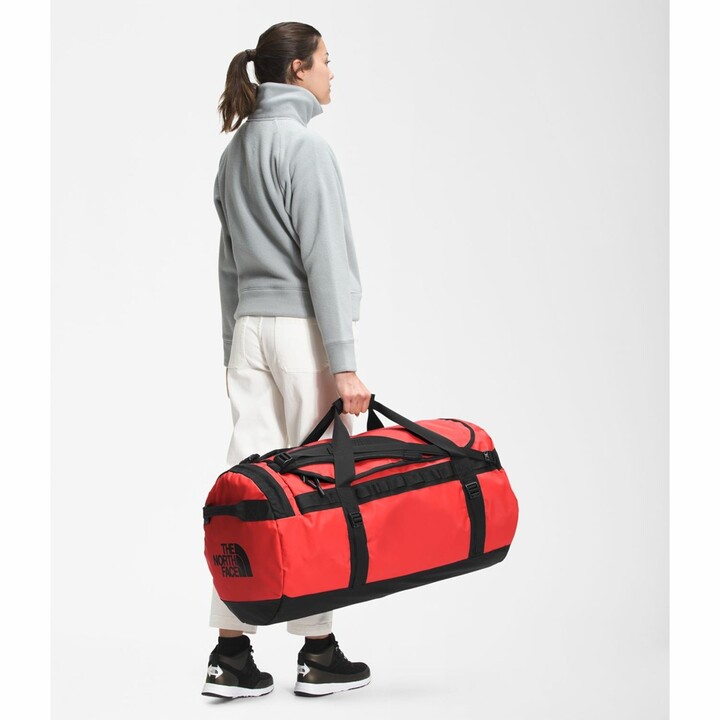 The North Face Base Camp Duffel L sac de voyage 95 L Polyester Noir, Rouge